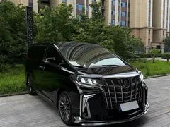 2022 Toyota Alphard 3.5L Premium, чёрный — фото 4