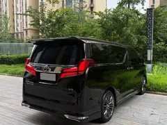 2022 Toyota Alphard 3.5L Premium, чёрный — фото 7
