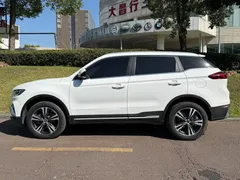2022 Geely Atlas 1.8TD DCT, белый — фото 3