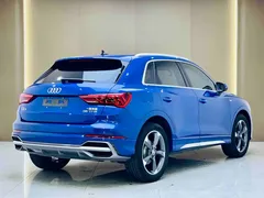 2020 Audi Q3 35 TFSI, синий — фото 3