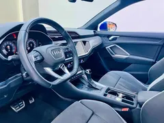 2020 Audi Q3 35 TFSI, синий — фото 5