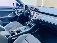 2020 Audi Q3 35 TFSI, синий — фото 8