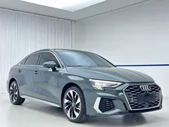2023 Audi A3L Limousine 35 TFSI, зелёный — фото 3