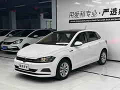 2021 Volkswagen Polo Plus 1.5L AT Colorful Tech, белый — фото 1