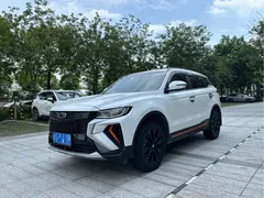 2022 Geely Atlas 1.8TD DCT, белый — фото 1