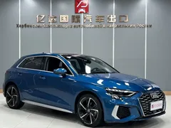 2021 Audi A3 Sportback 35 TFSI Fashion Sport, синий — фото 3