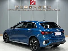 2021 Audi A3 Sportback 35 TFSI Fashion Sport, синий — фото 4