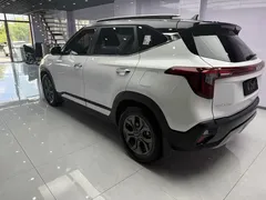 2023 Kia Seltos 1.5L CVT Luxury, белый — фото 4