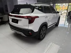 2023 Kia Seltos 1.5L CVT Luxury, белый — фото 5