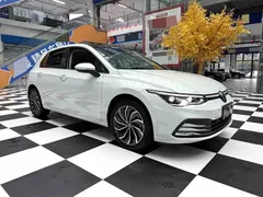 2023 Volkswagen Golf 280TSI DSG Pro, белый — фото 3