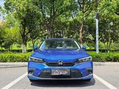 2022 Honda Civic 240TURBO CVT, синий — фото 2