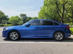 2022 Honda Civic 240TURBO CVT, синий — фото 10