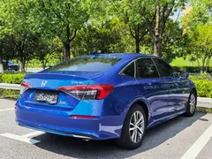 2022 Honda Civic 240TURBO CVT, синий — фото 15