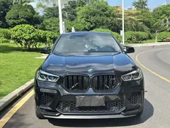2022 BMW X6 M, чёрный — фото 2