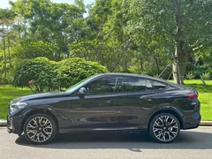 2022 BMW X6 M, чёрный — фото 3