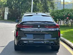 2022 BMW X6 M, чёрный — фото 5
