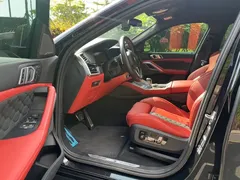 2022 BMW X6 M, чёрный — фото 6