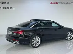 2024 Audi A6L 45 TFSI, чёрный — фото 4