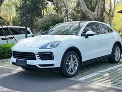 2019 Porsche Cayenne Coupe 3.0T, белый — фото 1
