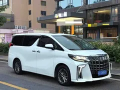 2021 Toyota Alphard Hybrid 2.5L Luxury, белый — фото 3