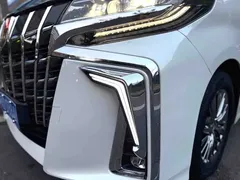 2021 Toyota Alphard Hybrid 2.5L Luxury, белый — фото 12