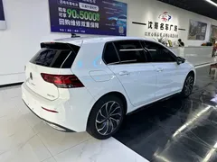 2021 Volkswagen Golf 280TSI DSG Pro, белый — фото 9