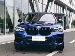 2021 BMW X3 xDrive30i M, синий — фото 2