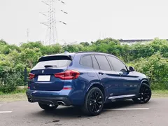 2021 BMW X3 xDrive30i M, синий — фото 4