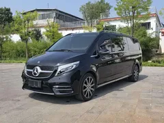 2022 Mercedes-Benz V-Class V 260 L Luxury, чёрный — фото 1