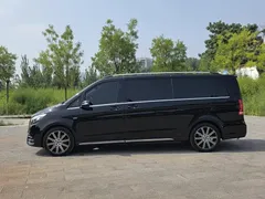 2022 Mercedes-Benz V-Class V 260 L Luxury, чёрный — фото 2
