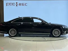 2021 Audi A8L 50 TFSI quattro, чёрный — фото 4