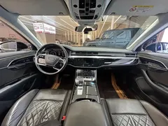 2021 Audi A8L 50 TFSI quattro, чёрный — фото 15