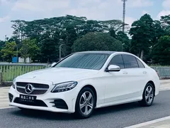 2021 Mercedes-Benz C-Class C 260 L Sport, белый — фото 1