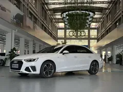 2022 Audi A4L 40 TFSI, белый — фото 1