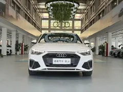 2022 Audi A4L 40 TFSI, белый — фото 3