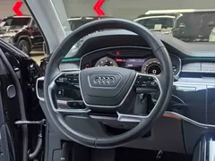 2021 Audi A8L 55 TFSI quattro Premium, чёрный — фото 11