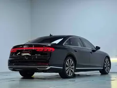 2021 Audi A8L 55 TFSI quattro Premium, чёрный — фото 18