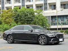 2021 Mercedes-Benz S-Class S 400 L Luxury, чёрный — фото 3