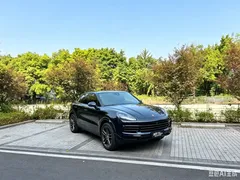 2023 Porsche Cayenne Coupe 3.0T Platinum, чёрный — фото 4