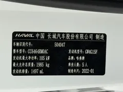 2021 Haval H6 1.5T AT Guochao Urban, белый — фото 24