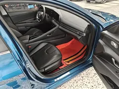 2022 Hyundai Elantra 1.5L CVT LUX Premium, синий — фото 9