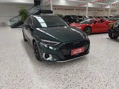 2021 Audi A3L Limousine 35 TFSI, зелёный — фото 3