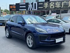 2022 Porsche Macan 2.0T, синий — фото 3
