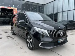 2021 Mercedes-Benz V-Class V 260 L Long Wheelbase Premium, чёрный — фото 3