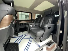 2021 Mercedes-Benz V-Class V 260 L Long Wheelbase Premium, чёрный — фото 5