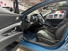 2023 Hyundai Elantra 1.5L CVT TOP Flagship, синий — фото 10