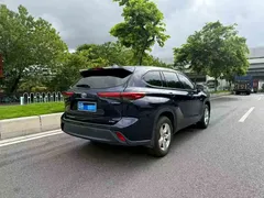 2021 Toyota Highlander 2.0T 4WD Elite 7, синий — фото 3