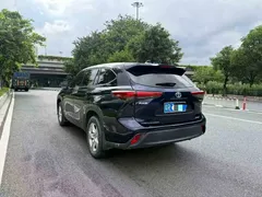 2021 Toyota Highlander 2.0T 4WD Elite 7, синий — фото 4