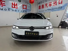 2021 Volkswagen Golf 280TSI DSG Pro, белый — фото 2