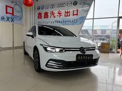 2021 Volkswagen Golf 280TSI DSG Pro, белый — фото 3